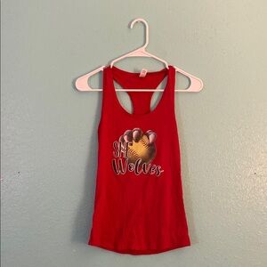 Red Women's Tank Top